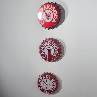 Trittico Orologi CAMPARI SODA