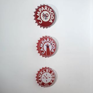 Trittico Orologi CAMPARI SODA