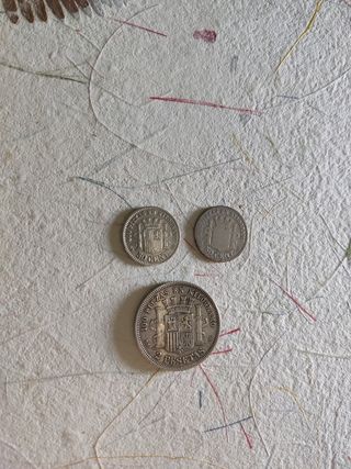 LOTE MONEDAS PLATA GOBIERNO PROVISIONAL