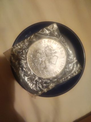 Moneda juegos olímpicos 68