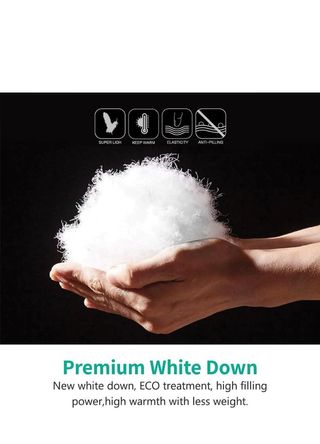 Edredón de Plumas 135x200 cm