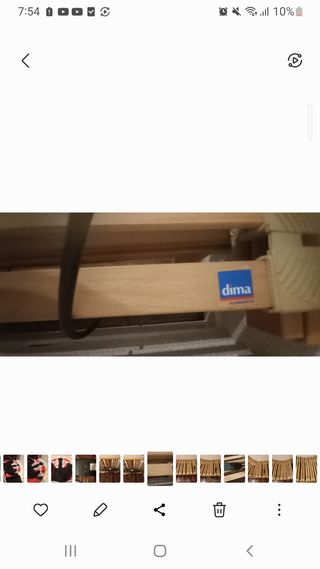 Cama articulada 190x110 marca Dimaflex