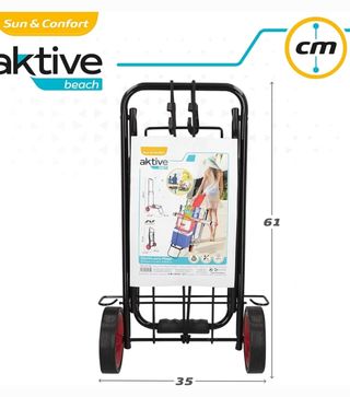 Carritos transporte plegables playa