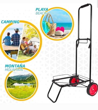 Carritos transporte plegables playa