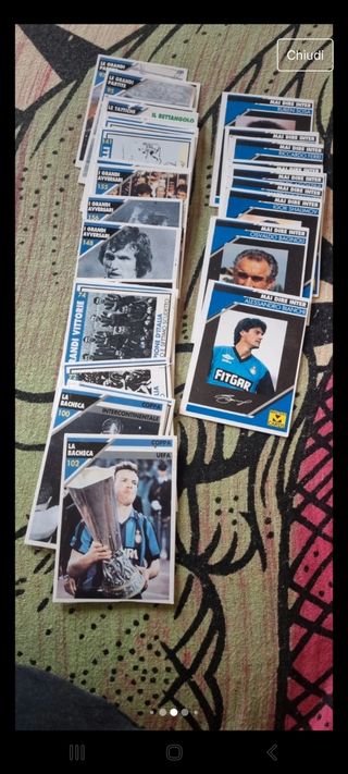 Lotto cards Inter