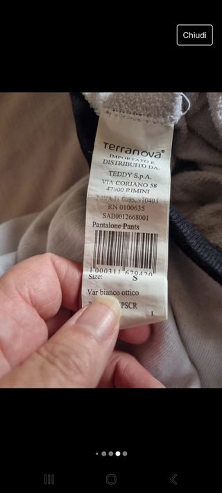 Pantalone tuta Terranova