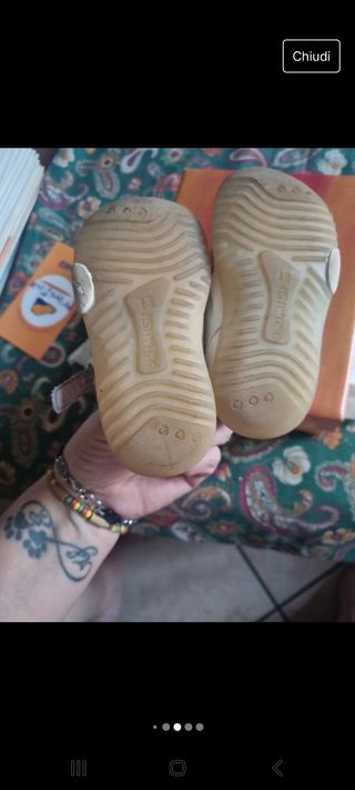 Scarpine Ballerine Primigi taglia 18