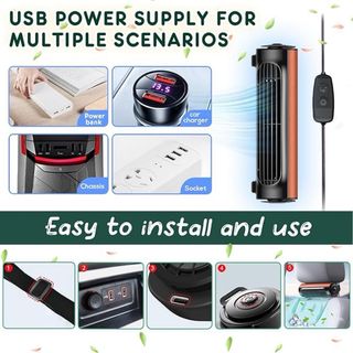 ventilador asiento automóviles 12v SIN ESTRENAR