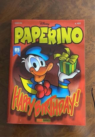 WALT DISNEY PAPERINO 468 HAPPY BIRTHDAY 85 ANNI