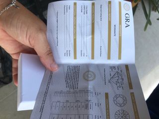 Anillo moissanita 0.50 ct