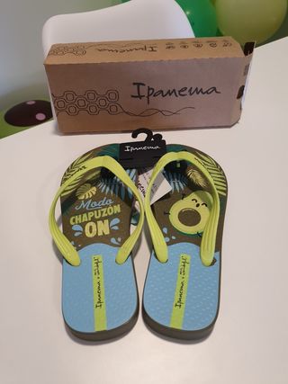 Chancla Ipanema Mr Wonderful aguacate (Nuevas)