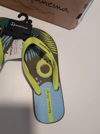Chancla Ipanema Mr Wonderful aguacate (Nuevas)