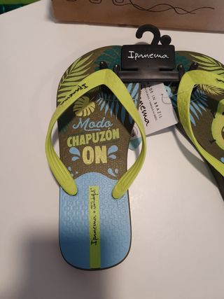 Chancla Ipanema Mr Wonderful aguacate (Nuevas)