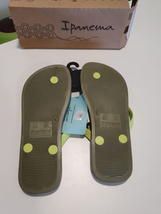 Chancla Ipanema Mr Wonderful aguacate (Nuevas)