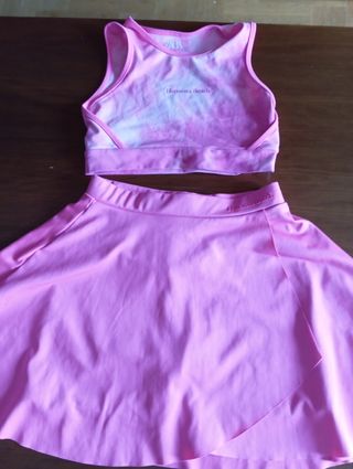 Conjunto tenis niña talla 8