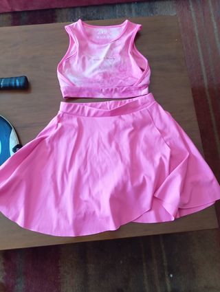 Conjunto tenis niña talla 8