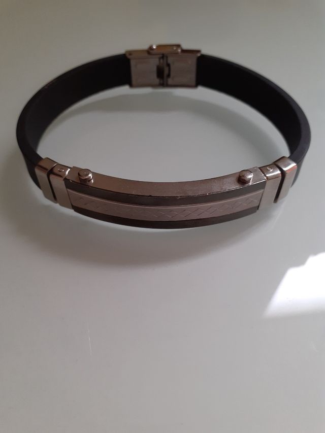 Brasalete acero inoxidable para hombre Stanley Ste