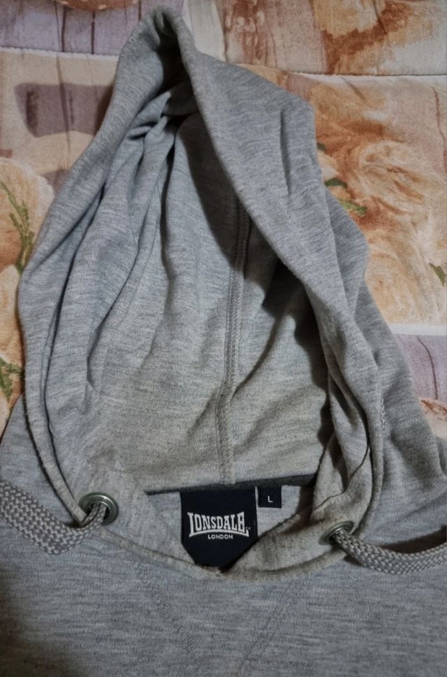 Lonsdale Smanicato con Cappuccio