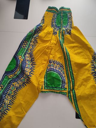 Mono sin tirantes amarillo