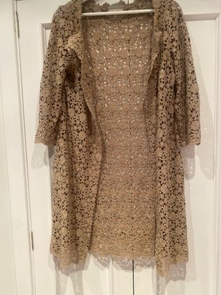 Vestido mujer con abrigo Oky