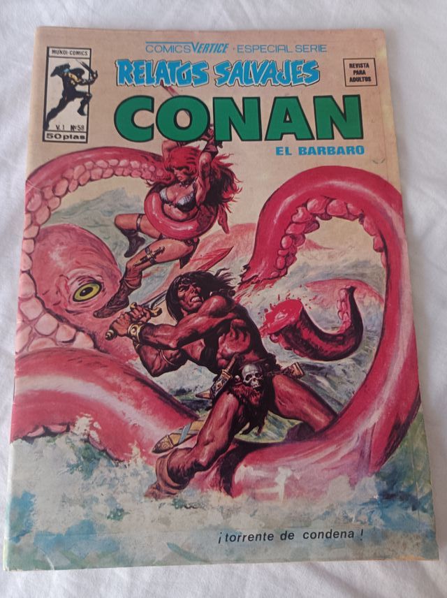 Lote de 25 cómics antiguos: americanos y españoles