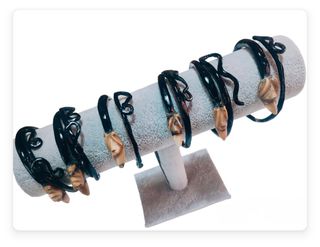 Pulseras raíz de coral auténtica 