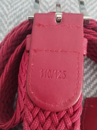 Cintura in tessuto elastico