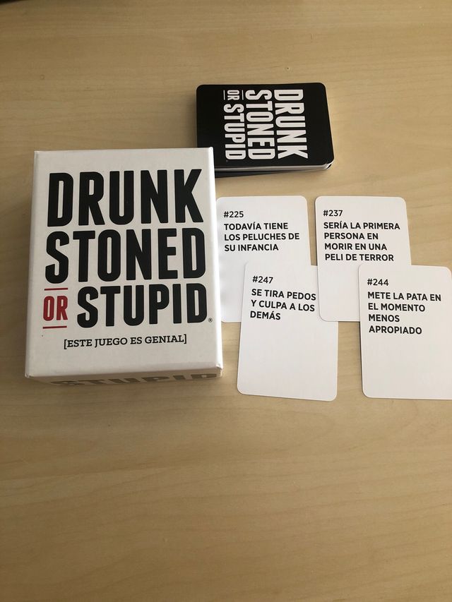 Juego mesa: Drunk, Stoned or Stupid - Español