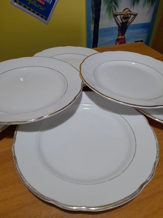 SERVIZIO 6PZ PIATTI FRUTTA/DOLCE S. C. RICHARD 