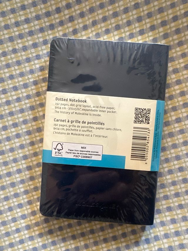 Cuaderno Moleskine Dotted A6