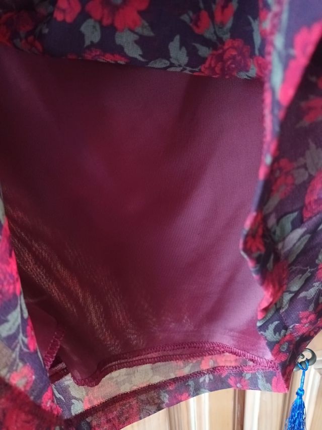 Vestido manga larga mujer