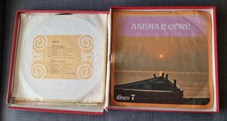 Addio mia bella Napoli cofanetto di 9 LP 33 giri