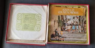 Addio mia bella Napoli cofanetto di 9 LP 33 giri