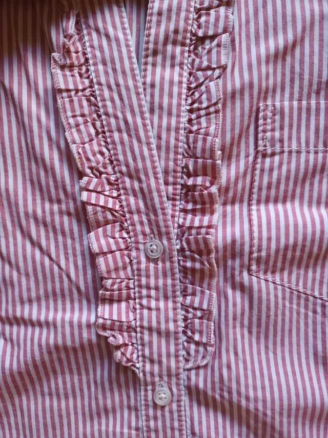 Camisa manga larga mujer