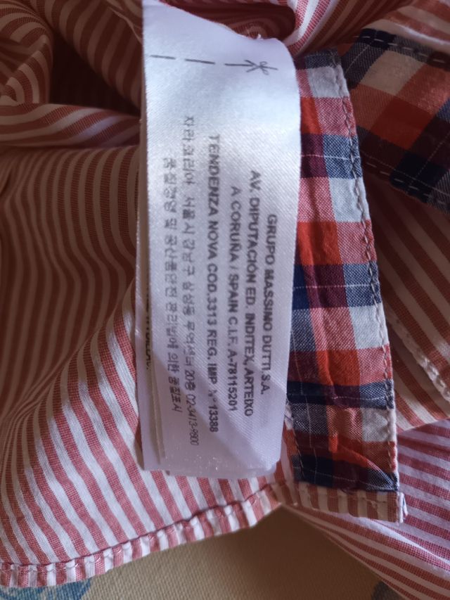 Camisa manga larga mujer