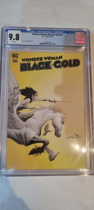 Comic wonder woman encapsulado