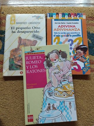 Libros infantiles juveniles en castellano