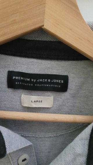Polo gris Jack&Jones L