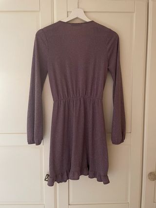 Vestido brillo Pull and Bear