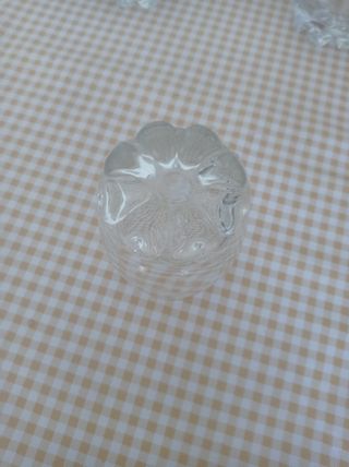 6 vasos de cristal 