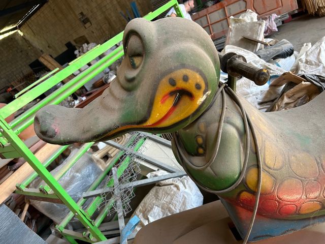 Máquina niños cocodrilo