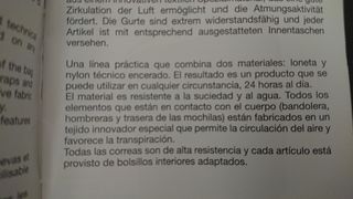 MOCHILA GEOX TRANSPIRABLE / NUEVA CON ETIQUETAS