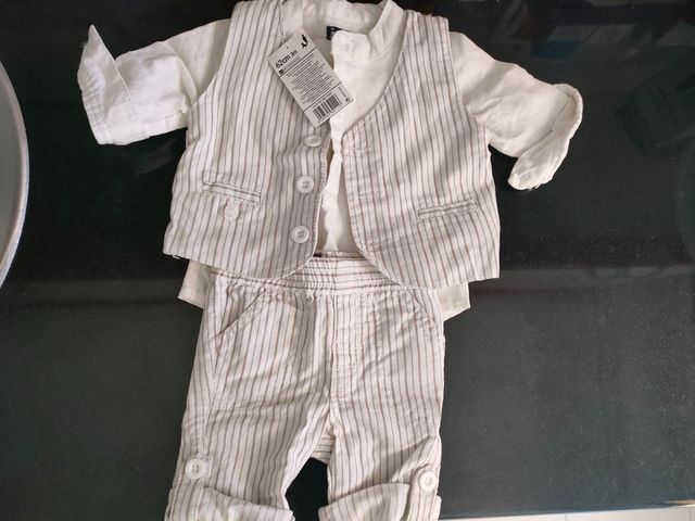 Conjunto bebe 62 cm. 3 meses