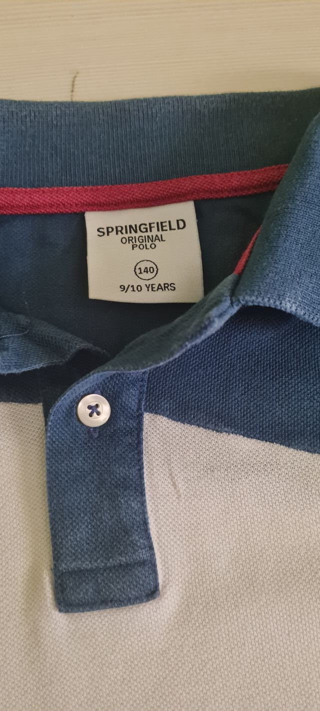 Pack 2 polos  niños. Talla 10 años