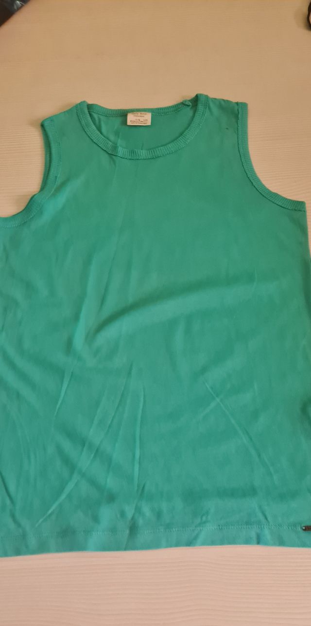 Camiseta sin mangas niño. Talla 7-8 años. Zara Boy