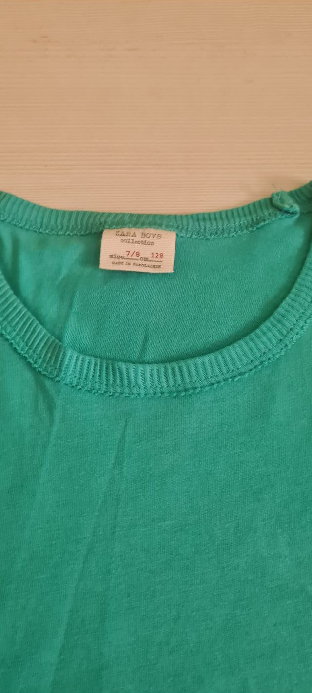 Camiseta sin mangas niño. Talla 7-8 años. Zara Boy