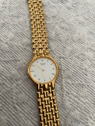 Reloj dorado mujer 