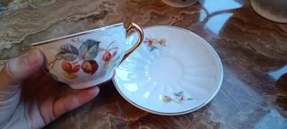 Juego café Santa Clara Mah Vigo vintage