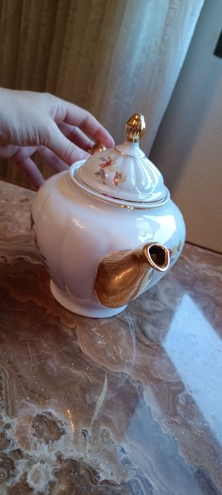 Juego café Santa Clara Mah Vigo vintage