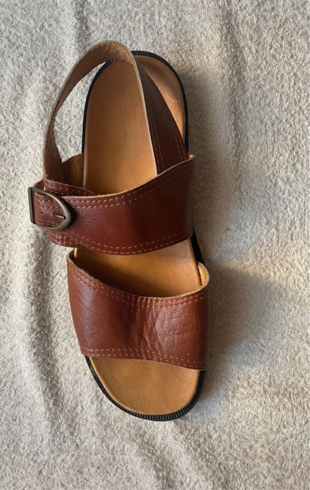 Sandali estivi di cuoio - taglia 41